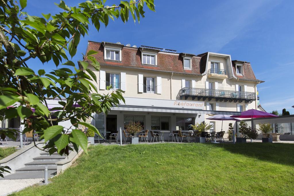 Logis Hotel Restaurant Spa Beau Site Luxeuil-les-Bains Exterior photo
