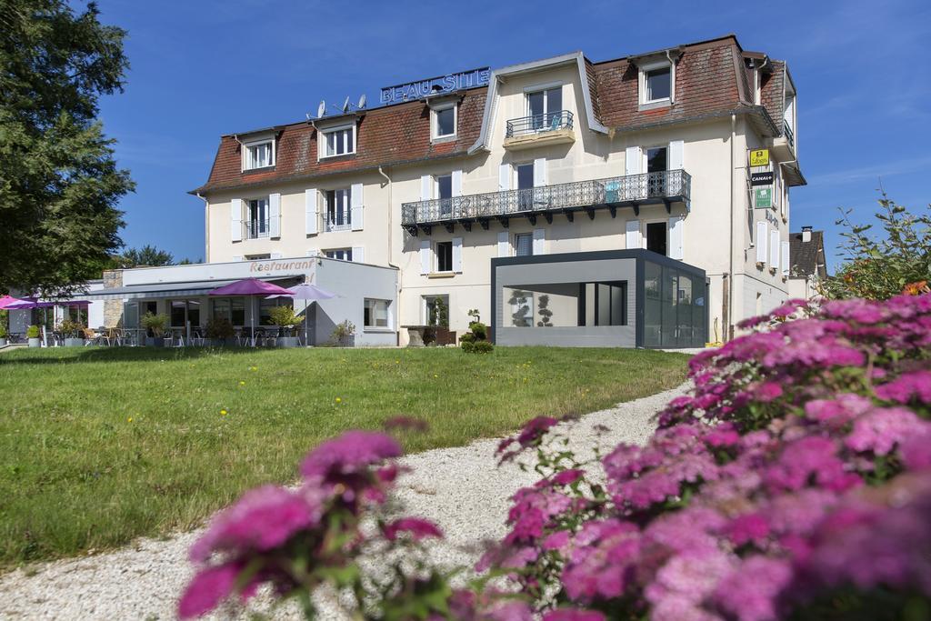 Logis Hotel Restaurant Spa Beau Site Luxeuil-les-Bains Exterior photo