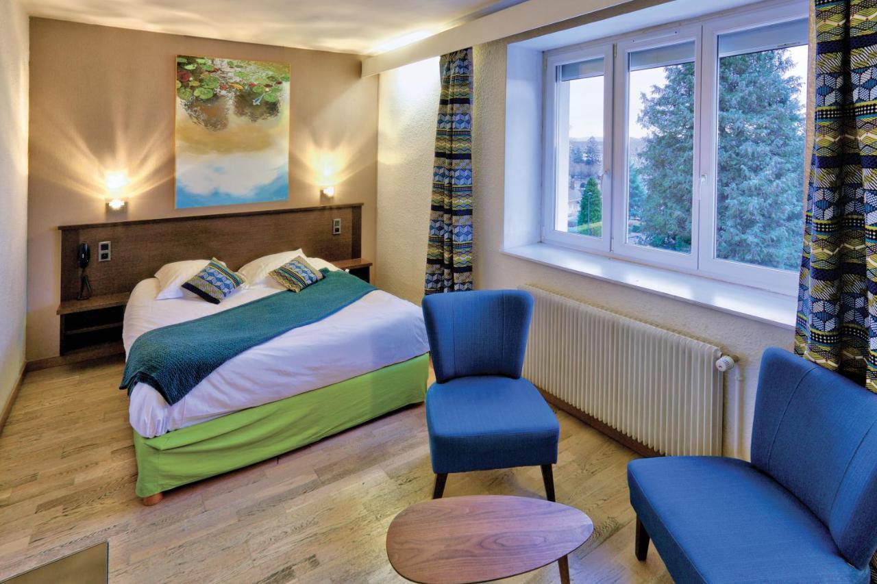 Logis Hotel Restaurant Spa Beau Site Luxeuil-les-Bains Exterior photo